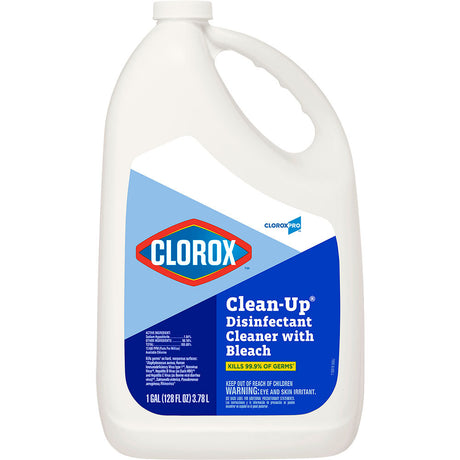 CLOROX Pro Clean-Up Disinfectant Cleaner with Bleach, Refill Bottle, 128 oz. MPN: 35420