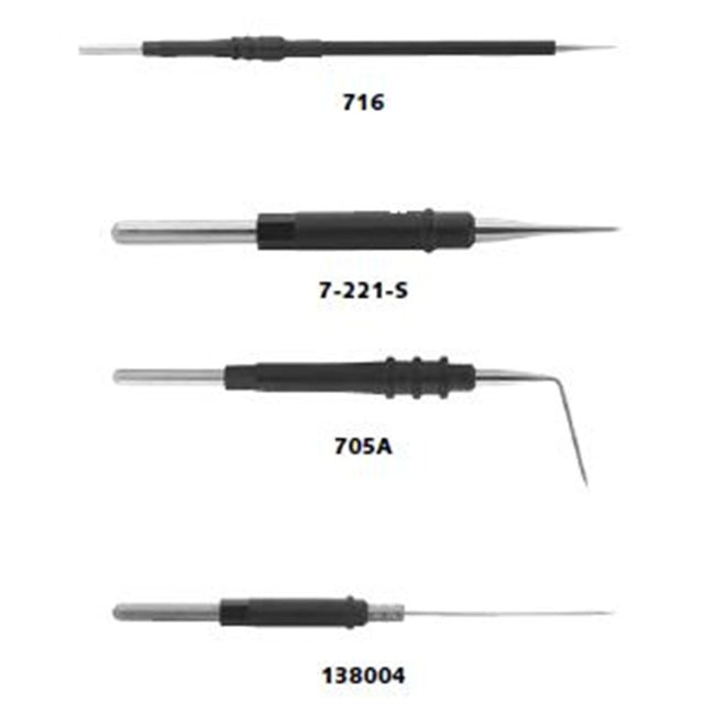 Conmed Hyfrecator Reusable Short Desiccation Needle Electrode. MPN: 7-221-S