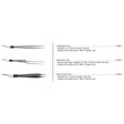 Conmed Bipolar Forceps Electrode, Gerald Micro Tips. MPN: 7-809-2