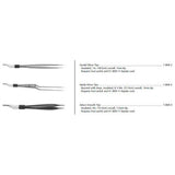 Conmed Bipolar Forceps Electrode, Gerald Micro Tips. MPN: 7-809-2