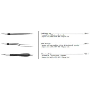 Conmed Bipolar Forceps Electrode, Hardy Micro Tips. MPN: 7-809-3