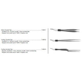 Conmed Bipolar Forceps Electrode, Cushing Serrated Tips, Bayonet Style. MPN: 7-809-9