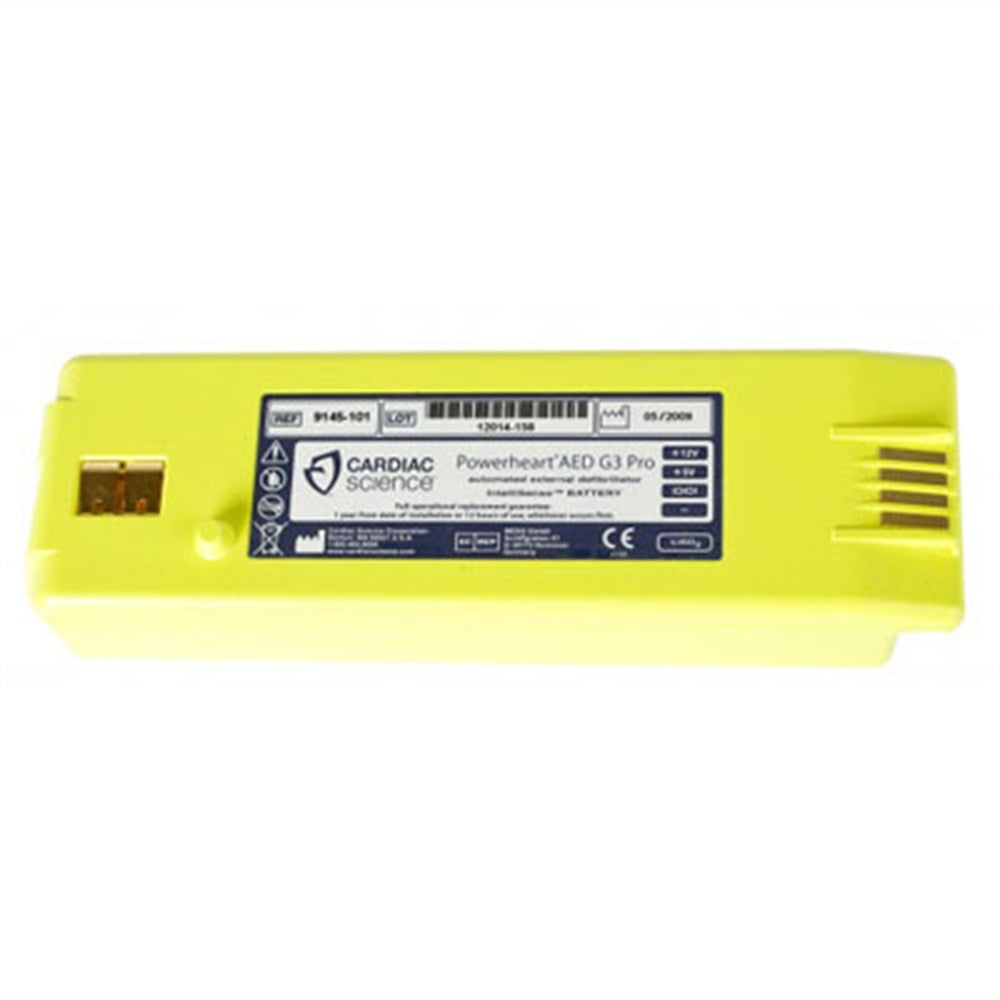 Cardiac Science Battery, Intellisense Lithium For Powerheart AED G3 Pro Model 9300P. MPN: 9145-301