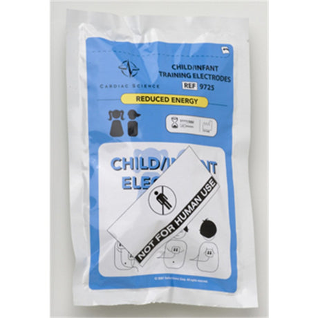 Cardiac Science Pediatric Training Pads (1 Pair) for Use w/ Powerheart G3 Trainer. MPN: 9725-001