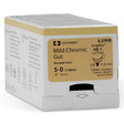 Covidien Mild Chromic Gut Suture, Reverse Cutting, Size 5-0 18", Needle HE-1, 3/8 Circle. MPN: G3791K