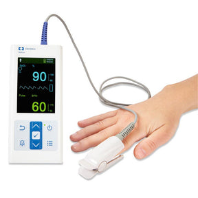 COVIDIEN NELLCOR Pulse Oximeter with Adult Durasensor Reusable Sensor. MPN: PM10N-NA
