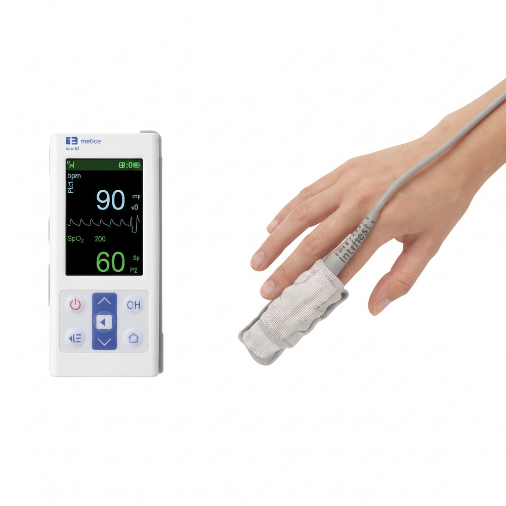 COVIDIEN NELLCOR Pulse Oximeter with Adult Durasensor Reusable Sensor. MPN: PM10N-NA - Image 3
