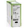 Covidien MONOSOF Nylon Suture, Prem Reverse Cutting, Size 6-0, Black, 18", Needle P-10, 3/8 Circle. MPN: SN3697