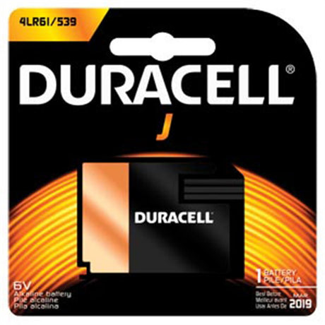 DURACELL Photo Battery, Alkaline, Size J, 6V, 6/bx. MPN: 7K67BPK