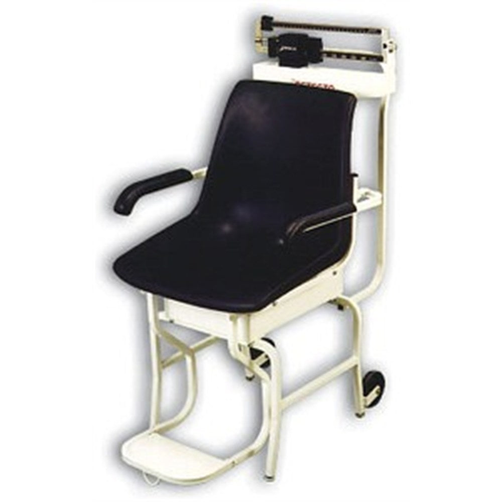 Detecto Mechanical Dual Reading Chair Scale (440 lb/200 kg). MPN: 4751