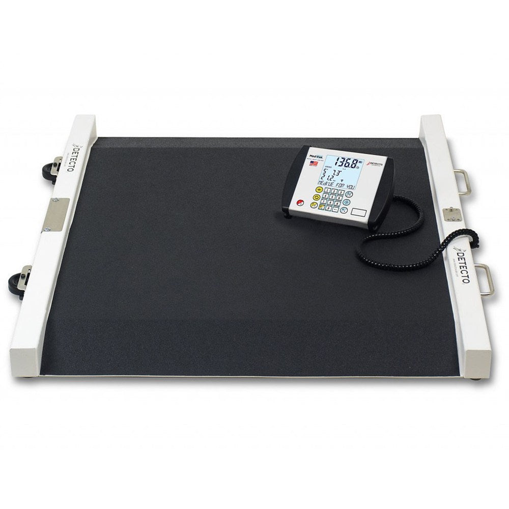 DETECTO Bariatric Wheelchair Scale, 1000 lb / 450 kg. MPN: 6500 - Image 3