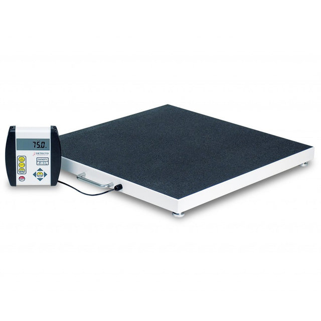 DETECTO Portable Bariatric Digital Floor Scale, 1000 lb / 450kg. MPN: 6800