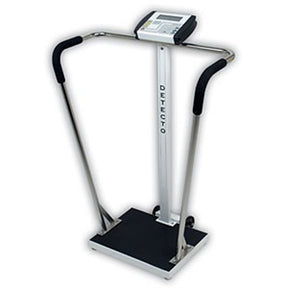 Detecto Portable High Capacity Digital Scale (600 lb/270 kg). MPN: 6855