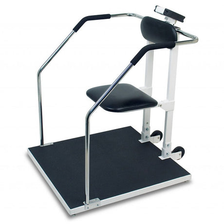 DETECTO Bariatric High Capacity Digital Scale with Flip-Up Seat, 1,000 lb /450 kg. MPN: 6868 - Image 2