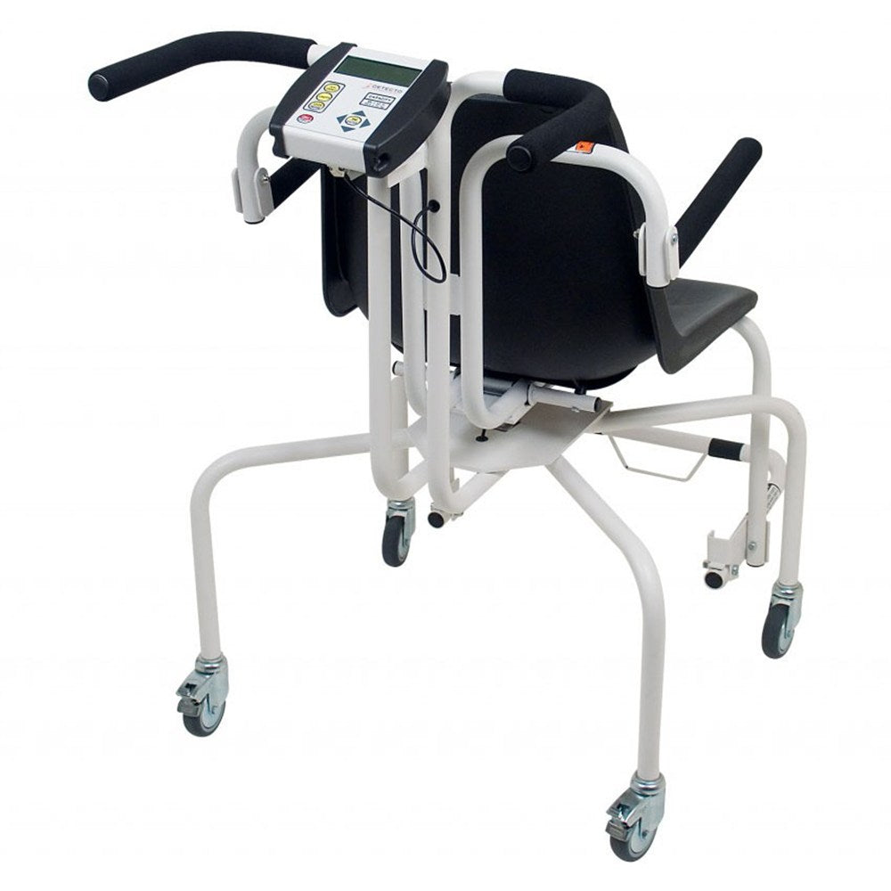DETECTO Digital Rolling Chair Scale, 440 lb / 200 kg. MPN: 6880 - Image 2
