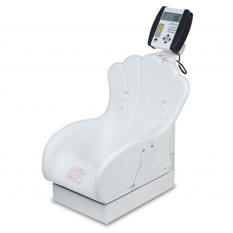 DETECTO Digital Dual Reading Baby Scale, 44 lb/ 20kg, Plastic Shell-Shaped Seat, White. MPN: 8432-CH - Image 3