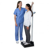 DETECTO apex Eye-Level Digital Clinical Scale, Mechanical Height Rod, 600 lb / 300 kg. MPN: APEX - Image 2