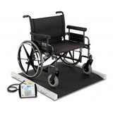 DETECTO Bariatric Wheelchair Scale, 1000 lb / 450 kg, Extra Wide Platform for Oversized Wheelchairs. MPN: BRW1000