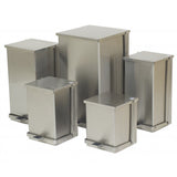 DETECTO Stainless Steel Can, 12 Gallon. MPN: C-48