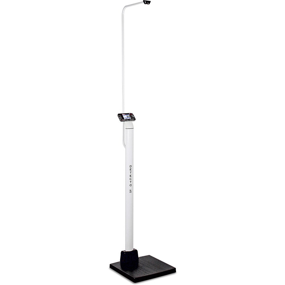 DETECTO icon Eye-Level Digital Clinical Scale with Sonar Height Rod, 600 lb / 300 kg. MPN: ICON