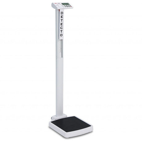 DETECTO solo Digital Clinical Scale, Mechanical Height Rod, 550 lb / 250 kg. MPN: SOLO