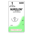 Ethicon NUROLON Nylon Suture, Size: 1, Needle: CT-1, BLACK, 36/bx. MPN: 5425H
