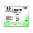 Ethicon ETHILON Nylon Suture, Size: 5-0, Needle: RD-1, RD-1, BLACK, 12/bx. MPN: 749G