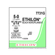 Ethicon ETHILON Nylon Suture, Size: 5-0, Needle: S-14, S-14, BLACK, 12/bx. MPN: 7731G