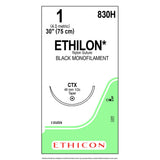 Ethicon ETHILON Nylon Suture, Size: 1, Needle: CTX, BLACK, 36/bx. MPN: 830H