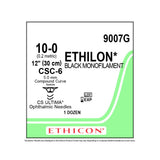 Ethicon ETHILON Nylon Suture, Size: 10-0, Needle: CS-B-6, CS-B-6, BLACK, 12/bx. MPN: 9007G