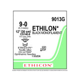 Ethicon ETHILON Nylon Suture, Size: 9-0, Needle: CS140-6, CS140-6, BLACK, 12/bx. MPN: 9013G