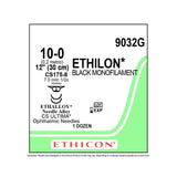 Ethicon ETHILON Nylon Suture, Size: 10-0, Needle: CS175-8, CS175-8, BLACK, 12/bx. MPN: 9032G