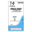 Ethicon PROLENE Polypropylene Suture, Size: 7-0, Needle: BV175-6, BV175-6, BLUE, 36/bx. MPN: EP8735H