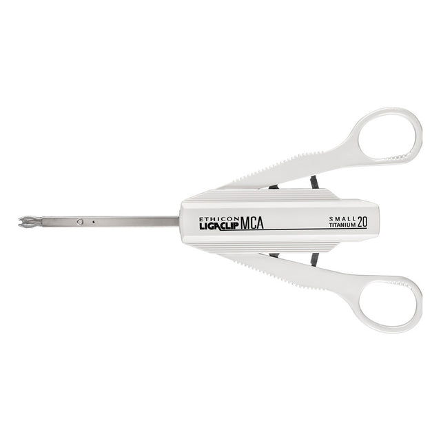 Ethicon LIGACLIP Multiple Clip Applier, 20 Medium Clips, 9 3/8" applier. MPN: MSM20