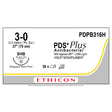 Ethicon PDS Plus Antibacterial Suture, Size: 3-0, Needle: SHB, VIOLET, 36/bx. MPN: PDPB316H