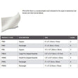 Ethicon PROLENE Mesh, Flat Mesh 12" x 12" (30cm x 30cm). MPN: PML