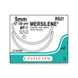 Ethicon MERSILENE Polyester Fiber Strip Suture, Size: 5mm, Needle: BP-1, BP-1, WHITE, 6/bx. MPN: RS21