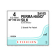 Ethicon PERMAHAND Silk Suture, Size: 4, NO NEEDLE, BLACK, 12/bx. MPN: SA10G