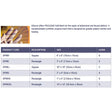 Ethicon PROLENE Soft Polypropylene Mesh, Flat Mesh 1" x 4" (2.54cm x 10cm). MPN: SPMXS