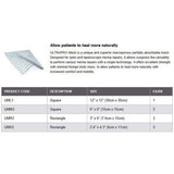 Ethicon ULTRAPRO Mesh, Flat Mesh; 3" x 6" (7.6cm x 15cm), 3/ Box. MPN: UMR3