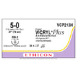 Ethicon COATED VICRYL Plus Antibacterial Suture, Size: 5-0, Needle: RB-1, UNDYED, 36/bx. MPN: VCP213H