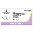 Ethicon COATED VICRYL Plus Antibacterial Suture, Size: 0, Needle: CT, VIOLET, 36/bx. MPN: VCP358H