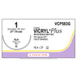 Ethicon COATED VICRYL Plus Antibacterial Suture, Size: 1, Needle: XLH, VIOLET, 12/bx. MPN: VCP583G