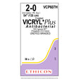 Ethicon COATED VICRYL Plus Antibacterial Suture, Size: 2-0, NO NEEDLE, UNDYED, 36/bx. MPN: VCP607H