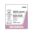 Ethicon VICRYL RAPIDE Suture, Size: 5-0, Needle: P-3, UNDYED, 12/bx. MPN: VR493