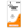 Ethicon ETHIBOND EXCEL Polyester Suture, Size: 1, Needle: OS-4, GREEN, 36/bx. MPN: X518H