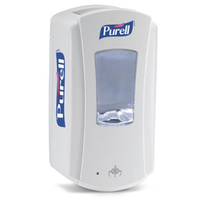 PURELL LTX-12 Dispenser, Touch-Free, for PURELL 1200mL Hand Sanitizer Refills, White/White. MPN: 1920-04