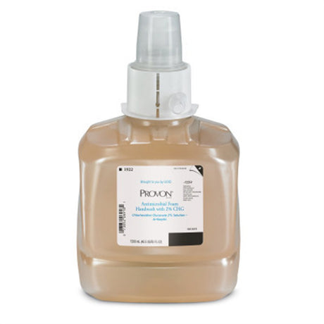 PROVON Antimicrobial Foam Handwash with 2% CHG, 1200mL Refill for PROVON LTX-12 Dispenser. MPN: 1922-02