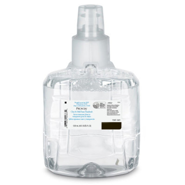 PROVON Clear & Mild Foam Handwash, 1200mL Refill for PROVON LTX-12 Dispenser. MPN: 1941-02