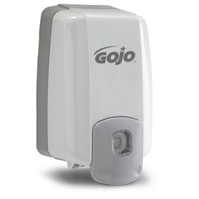GOJO NXT MAXIMUM CAPACITY Push-Style Dispenser for GOJO Lotion Soap, Gray. MPN: 2230-08